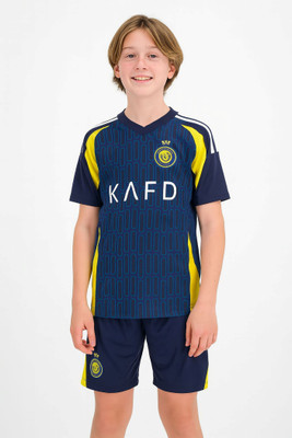 BUGOAT Boys & Girls Casual T-shirt Shorts(Blue)