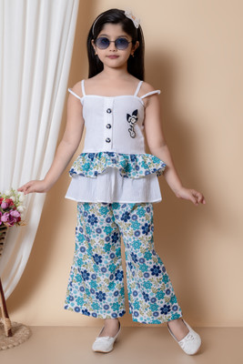 ZEXXO Girls Casual Top Trouser(GREEN)