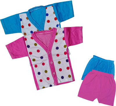 ReshmaaEnter Baby Boys & Baby Girls Casual T-shirt Shorts(C-1-5)