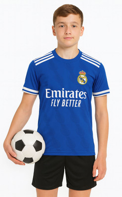 DOSTITCH Boys & Girls Casual T-shirt Shorts(Blue)