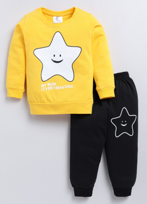 AVACUB Boys Casual Dress Pyjama(Yellow)