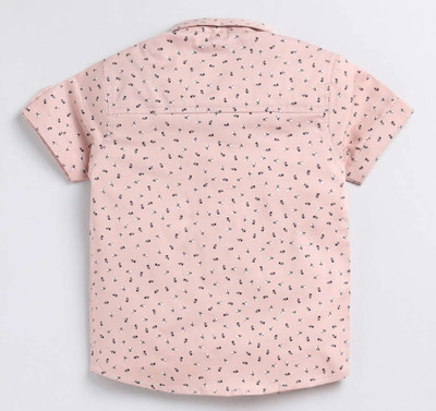 StyleDust Baby Boys & Baby Girls Casual Shirt Shorts(1002_FANTA)