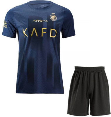 UNIQ Boys & Girls Casual T-shirt Shorts(Dark Blue)