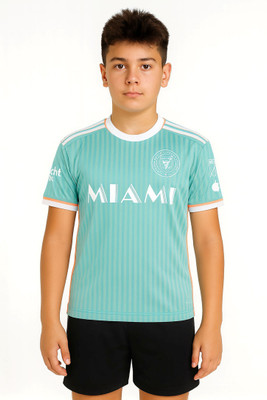 Ryze Boys & Girls Casual T-shirt Shorts(Green)