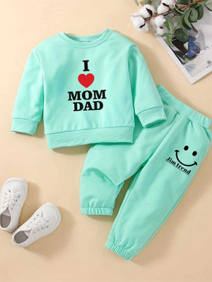 JIM Trend Baby Boys & Baby Girls Angry Birds Casual Jumpsuit Track Pants(GREEN)