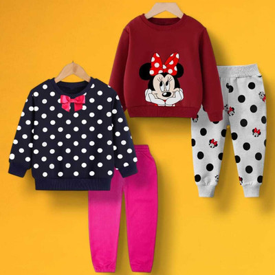 FASTCRY Baby Boys & Baby Girls Casual Sweatshirt Track Pants(Multicolor)