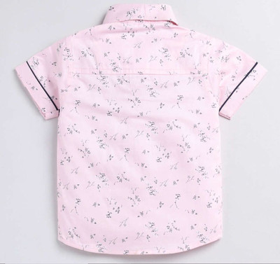 StyleDust Baby Boys & Baby Girls Casual Shirt Shorts(1001_PINK)