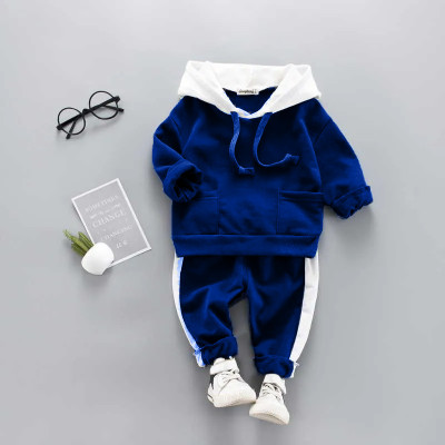 Mayneisha Baby Boys & Baby Girls Casual Sweatshirt Track Pants(Dark Blue)