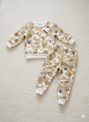 fayoon Baby Boys & Baby Girls Casual Pullover Pant(BROWN)