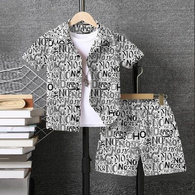 Aanart Baby Boys & Baby Girls Casual Shirt Shorts(White)