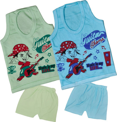 ReshmaaEnter Baby Boys & Baby Girls Casual T-shirt Shorts(A-4-5)