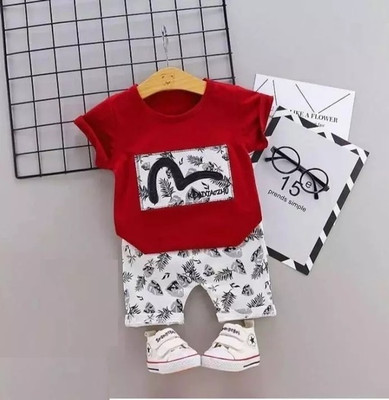 Cutevibe Boys & Girls Party(Festive) Vest Shorts(RED)