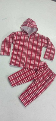 AD Textiles Baby Boys & Baby Girls Casual Pyjama T-shirt(Red)