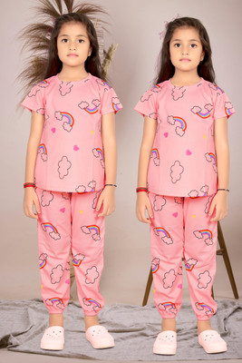 PALAKKIDS Girls Casual Pyjama Top(PP)