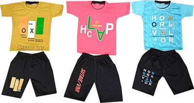 Fly Step Baby Boys & Baby Girls Casual Dress Shorts(Multicolor)