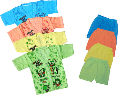 HYFUN Baby Boys & Baby Girls Casual T-shirt Shorts(E-1-4-5-6)