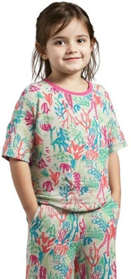 Veylo Boys & Girls Casual T-shirt Shorts(Multicolour)