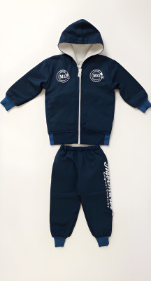 VIVEKGAMENTS Boys Casual Sweater Pyjama(Blue)