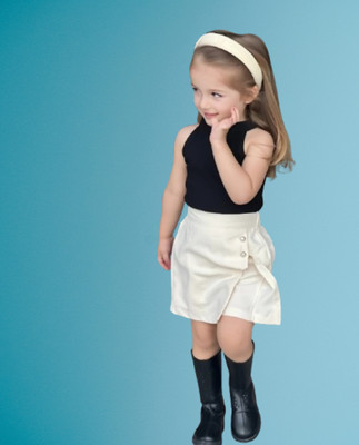 RIYANSHI Girls Party(Festive) Top Skirt(Multicolor)