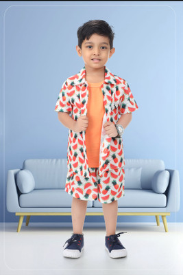 new gen Baby Boys Casual T-shirt Pant(Multicolor)