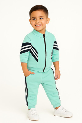 HypeThread Boys & Girls Casual Sweatshirt Track Pants(Skyblue)