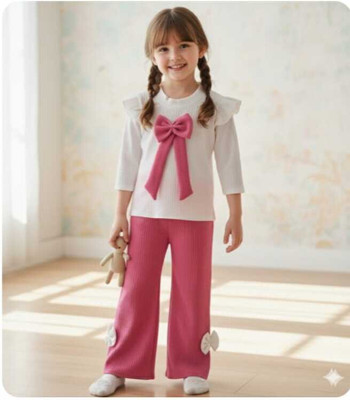 Fashion Kraft Girls Party(Festive) Top Bow Tie(PINK)