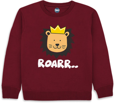 TSP Full Sleeve Printed Boys & Girls Sweatshirt