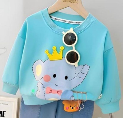 BULBULDRESSES Girls Casual Sweatshirt Pant(Blue)