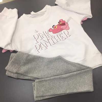 SK G AND J Girls Party(Festive) Top Track Pants(WHITE)