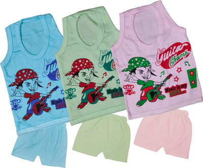 ReshmaaEnter Baby Boys & Baby Girls Casual T-shirt Shorts(A-4-5-6)