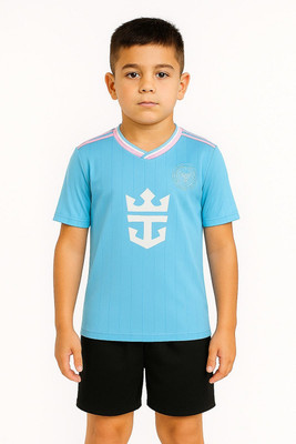 rjm Boys & Girls Casual T-shirt Shorts(Multicolor)