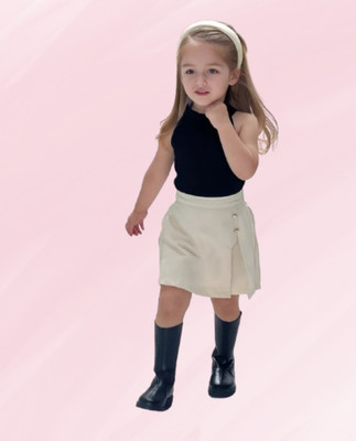 RIYANSHI Girls Party(Festive) Top Skirt(Multicolor)