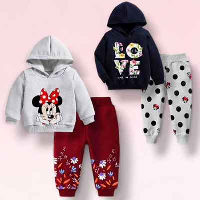 FASTCRY Baby Boys & Baby Girls Casual Sweatshirt Track Pants(Multicolor)