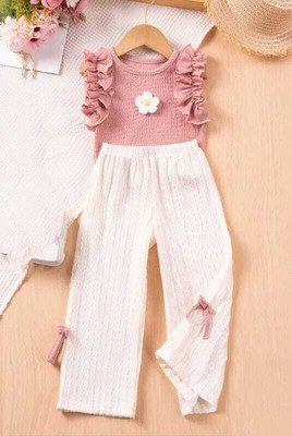 Look Nice Girls Party(Festive) Top Pant(PINK)