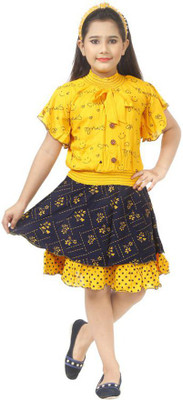 MAGNETE Girls Party(Festive) Top Skirt(PINK)