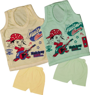ReshmaaEnter Baby Boys & Baby Girls Casual T-shirt Shorts(A-1-4)