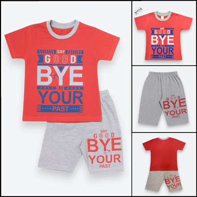 KidFella Baby Boys & Baby Girls Casual T-shirt Capri(D.Pink)
