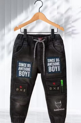 DRYSUN Regular Baby Boys Black Jeans