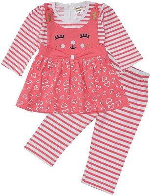NammaBaby Baby Girls Casual Dress Pant(Pink)