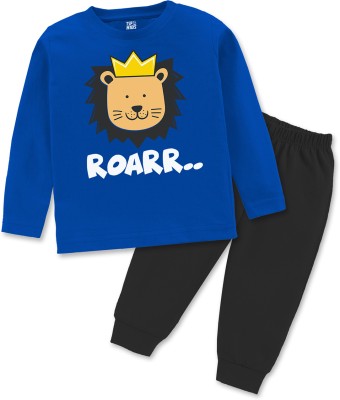 TSP Boys & Girls Casual T-shirt Pant(ROYAL BLUE)