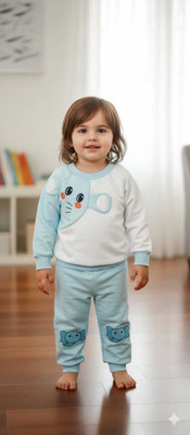 NAYABGOLD Baby Boys & Baby Girls Casual Sweater Pant(Blue)