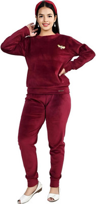 OUTLET Girls Casual Sweatshirt Pyjama(maroon)