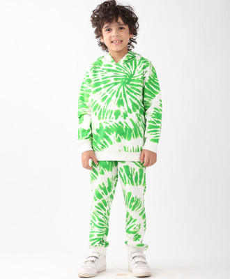 anthrilo Boys Casual Trouser Trouser(Green)