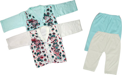 ReshmaaEnter Baby Boys & Baby Girls Casual T-shirt Pyjama(B-2-6)