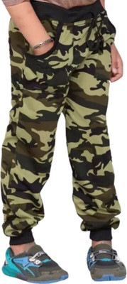 LILBITS Track Pant For Boys(Green, Pack of 1)