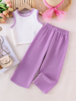 VEDANSHI ENTERPRISSE Girls Casual Dress Dress(Purple)