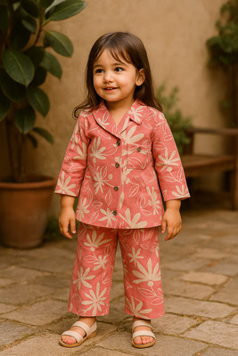 SBH COLLECTION Girls Casual Dress Dress(PINK)