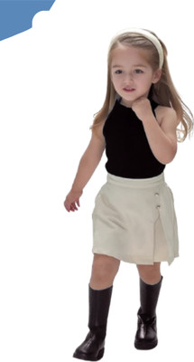 MENVVY Baby Girls Party(Festive) Top Shorts(BLACK)