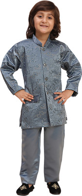PRO ETHIC Jodhpuri set Embroidered Boys Suit