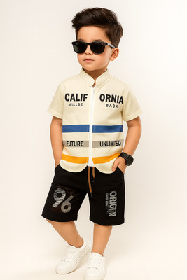 Shirazi Kids Boys Casual T-shirt Shorts(MULTI 2)